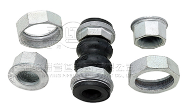 內蒙古烏蘭察布市興和縣<a href=http://www.4shine.net.cn target=_blank class=infotextkey>絲扣橡膠接頭</a>分解圖